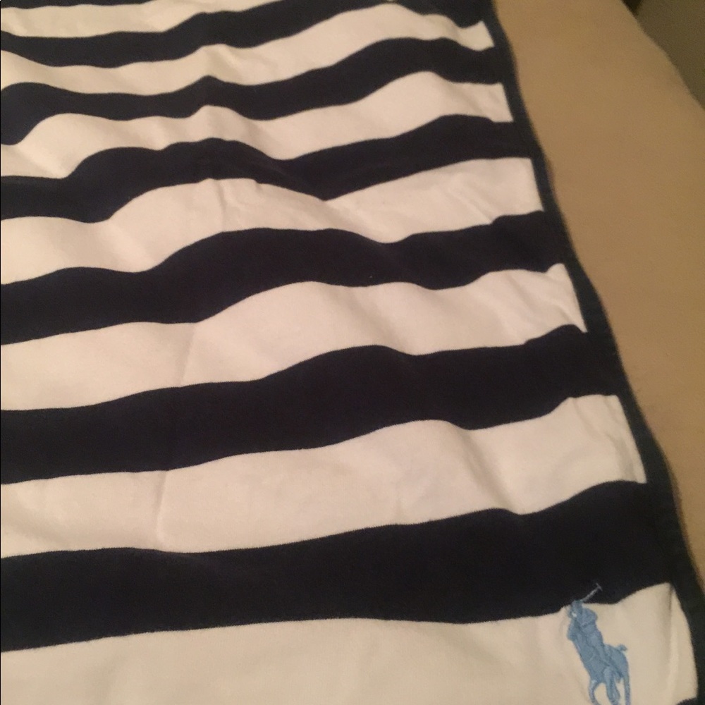 Baby Ralph Lauren's blanket